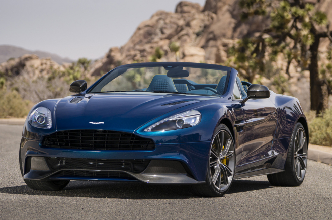 Aston Martin Vanquish Volante: nové kabrio je nejtužší v historii, zvládá 295 km/h