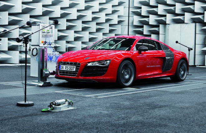 Audi e-sound na silnicích „zviditelní“ elektromobily z Ingolstadtu