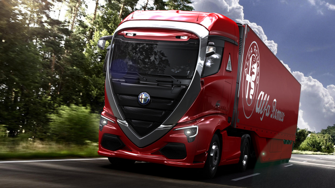 Tahač Alfa Romeo by přepsal dějiny kamionů, vypadá jak žádný jiný na světě