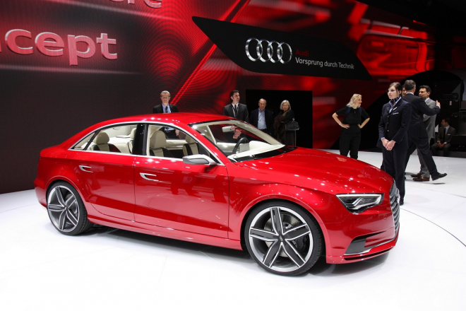 Audi A3 sedan: koncept další generace v detailech