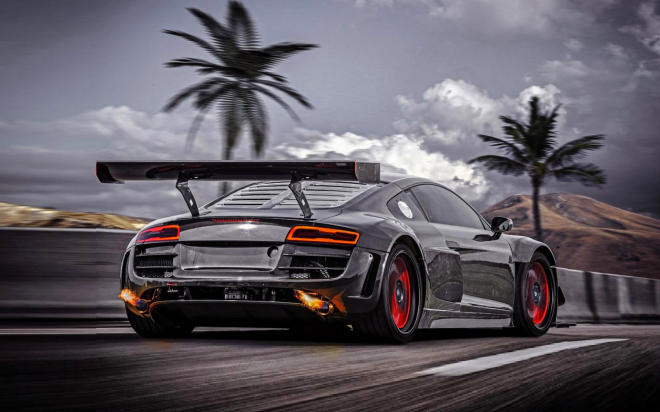 I Audi R8 může být šílené, tohle má má V10 s kompresorem, 950 k a zadní náhon