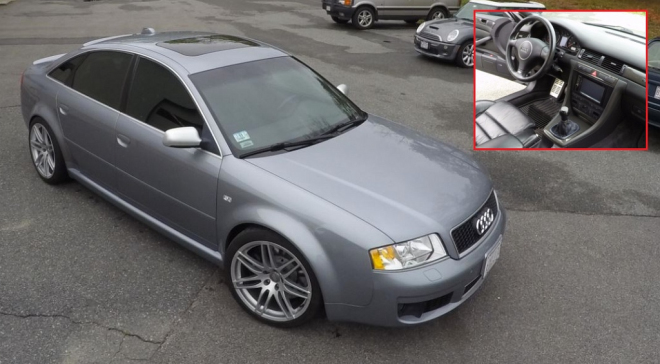 Audi RS6 s manuálem existuje. A je na prodej, jinak si ho musíte postavit sami