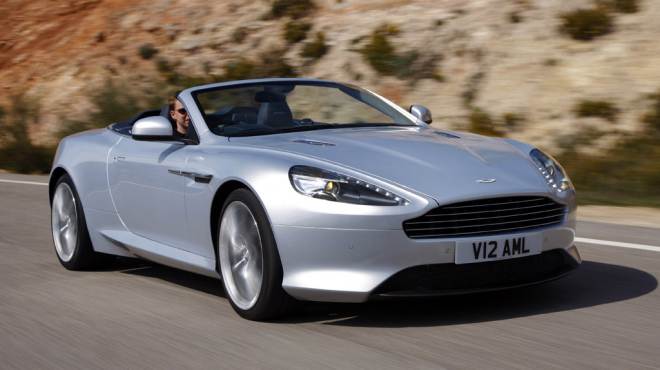 Aston Martin Virage Volante: další fotografie otevřeného krasavce