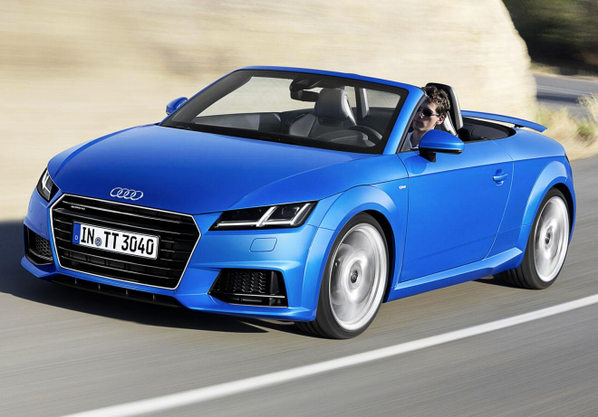 Audi TT Roadster 2015 oficiálně: otevřené TT dostalo MQB i verzi TTS s 310 koňmi 