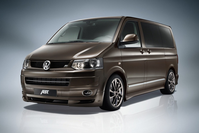 VW Transporter T5 od ABT: až 200 benzinových koní a menší optická sada