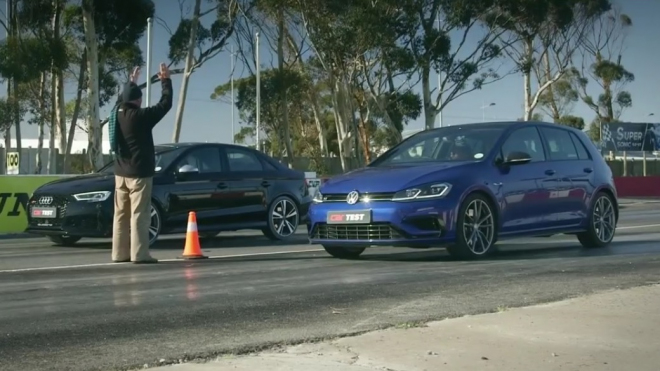 Audi RS3 Sedan vs. VW Golf R: jak velký „Vorsprung” vám koupí 350 tisíc korun?