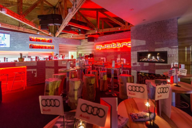 Nejlepší quattro bar Audi je ve Špindlerově Mlýně
