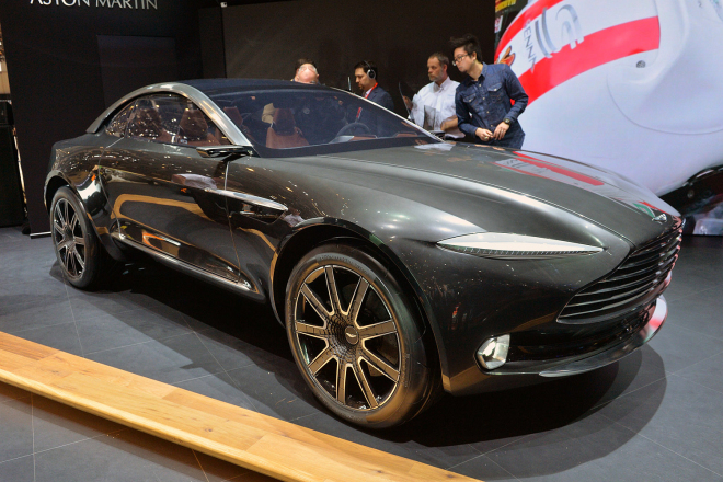 Aston Martin DBX: tohle je prý budoucnost luxusních GT, elektrický crossover