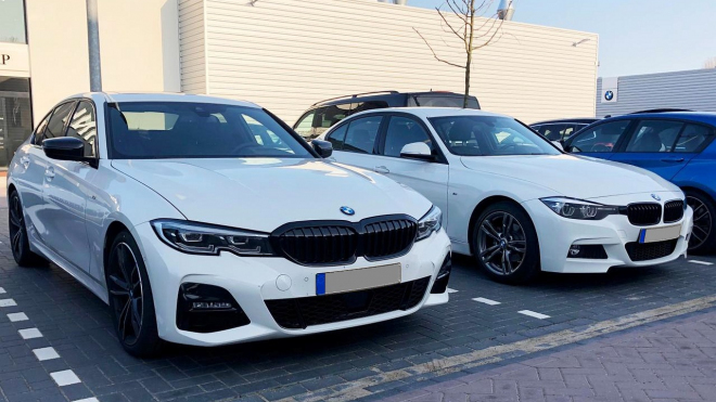 Srovnejte si nové a staré BMW 3, poprvé je nafotili vedle sebe ve stejné specifikaci