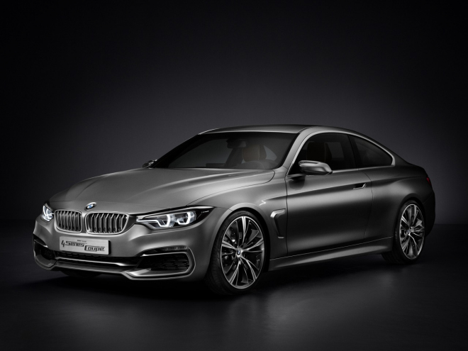 BMW 4 2013: unikly první fotky konceptu nového kupé řady 3
