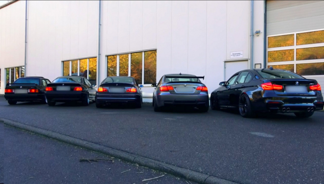 Všechna BMW M3 v souboji zvuků. Zní nejlépe E30, E36, E46, E92 nebo F80? (video)