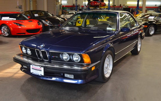 BMW M6 E24: k mání je dokonalá první M6, ujela jen 16 tisíc km