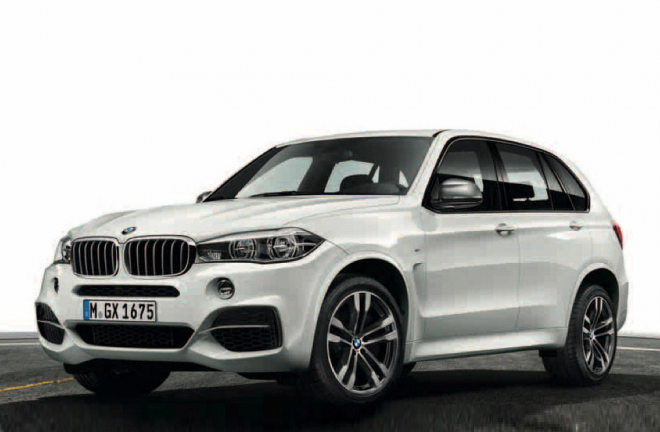 BMW X5 F15 2014: unikly i fotky verze M50d, paketu M a provedení Luxury