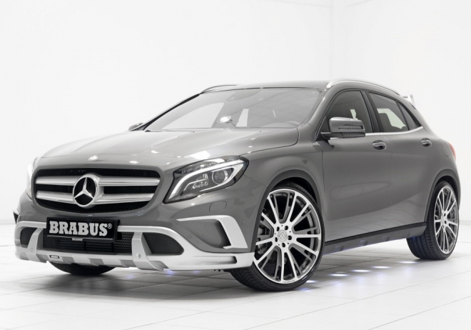 Mercedes GLA Brabus: agresivnější vzhled a 400 koní pro verzi GLA 45 AMG