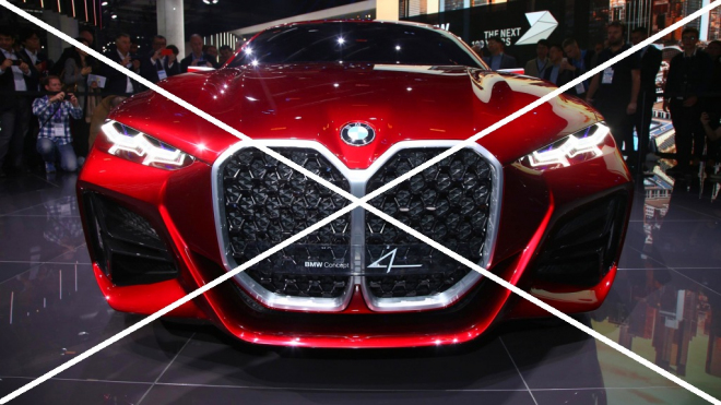 Fanoušci zkusili zbavit nové BMW 4 jeho obřích ledvinek, najednou vypadá šik