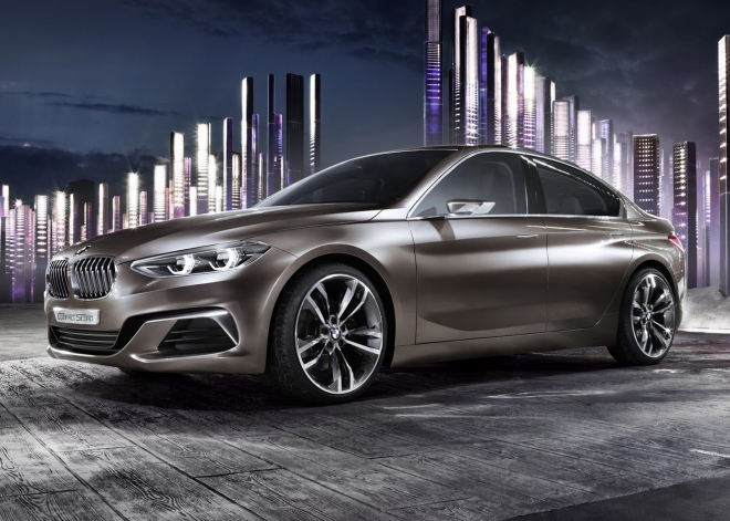 BMW Compact Sedan: tohle bude nová řada 1 s předním pohonem a tříválci