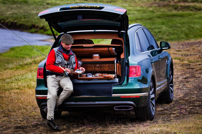 Bentley nabízí do Bentaygy sadu pro rybáře, její cena je neuvěřitelná