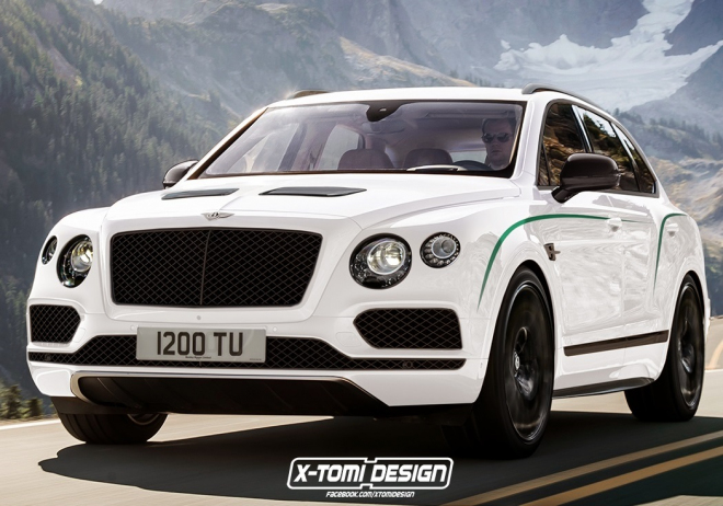 Bentley Bentayga GT3-R by mohlo být rekordmanem Ringu, vznikne-li (ilustrace)