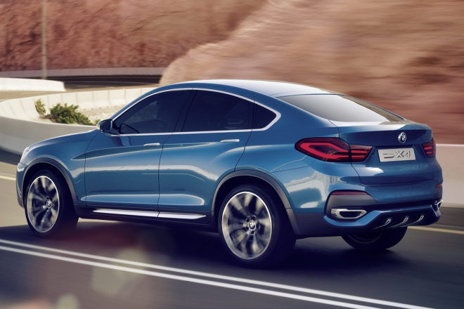 BMW X4 2014: 21 nových fotek konceptu, tentokrát trochu živějších