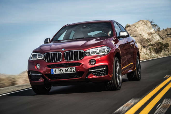 BMW X6 2015 oficiálně: nová X6 je větší a lehčí i rychlejší a úspornější