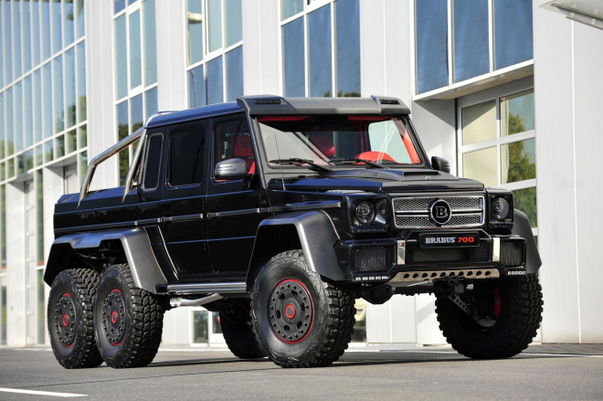 Brabus B63S: šílenost na druhou, šestikolý Mercedes G AMG dostal 700 koní