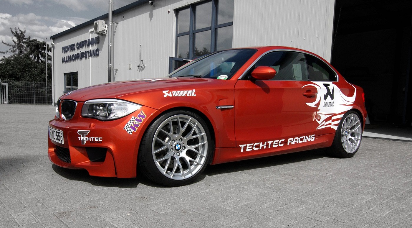 Bmw 1 M Coupe Techtec Az 450 Koni A Stovka Za 4 1 Sekundy Autoforum Cz