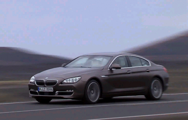 BMW 6 Gran Coupe ještě jednou, tentokrát na čtveřici videí