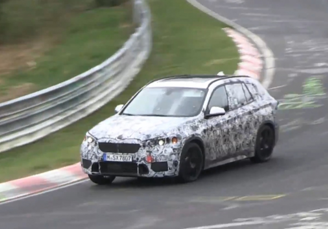 BMW X1 2015: nová X1 s pohonem předních kol již brousí Nürburgring (video)