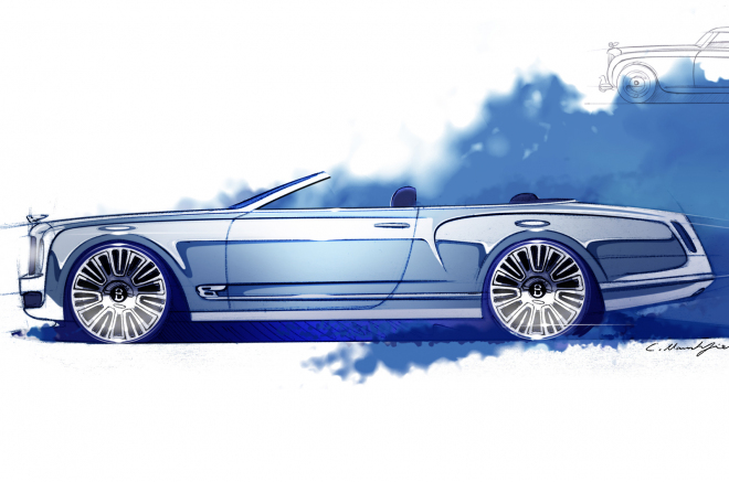 Bentley Mulsanne Convertible Concept: z největšího létajícího B je kabriolet