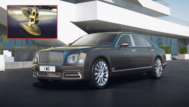 Bentley vyrobí 50 opulentních Mulsanne plných zlata a stříbra