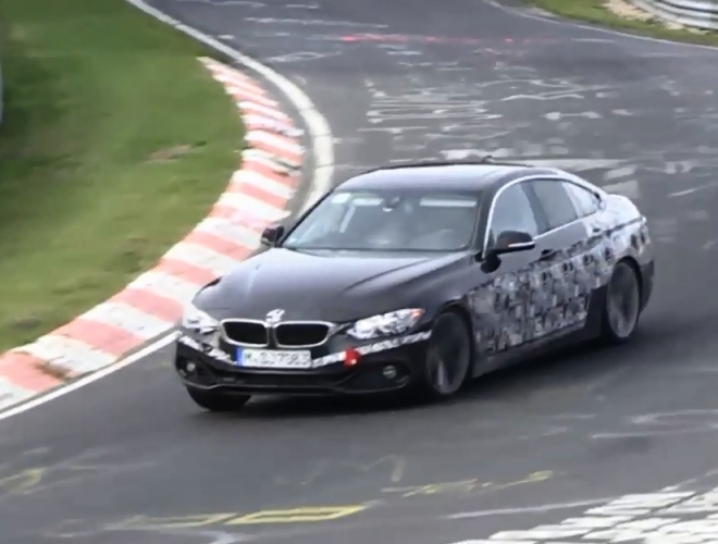 BMW 4 Gran Coupe F36 pokračuje v testech, prohnalo se i po Nordschleife (video)