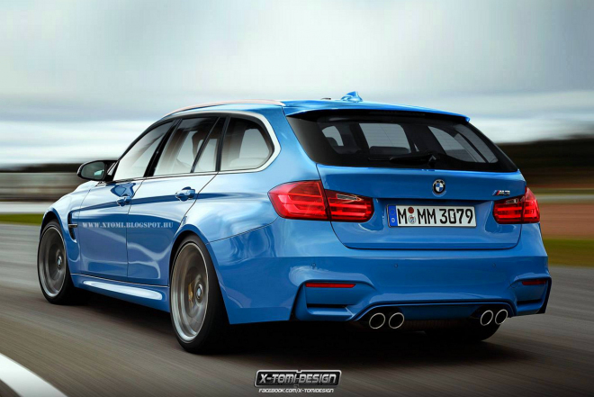 BMW M3 Touring F81: to kdyby zahrádkáři hodně křičeli (ilustrace)