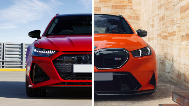 Nové BMW M5 kombi dostalo ostudně nakopáno od 6 let starého soka druhé bavorské značky, svůj výkon zabilo absurdní hmotností