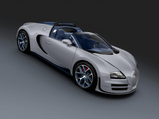 Bugatti Grand Sport Vitesse Rafale: modré karbonové díly zvedly cenu o 5 milionů