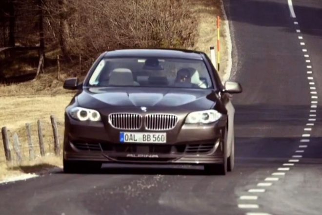 BMW Alpina B5 BiTurbo 2012 a jejích 540 koní poprvé na videu