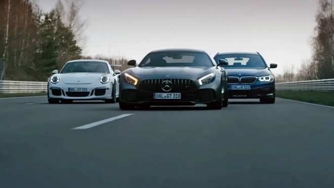 Výrobce nejrychlejšího kombíku na světě si v reklamě utahuje z Porsche i Mercedesu