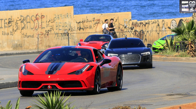 V Libanonu zkusili udělat závod pro bohaté i bez okruhu, dopadlo to podle toho