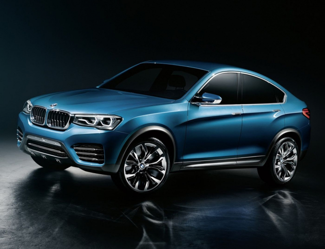 BMW X4 2014: unikly fotky konceptu malé iks-šestky