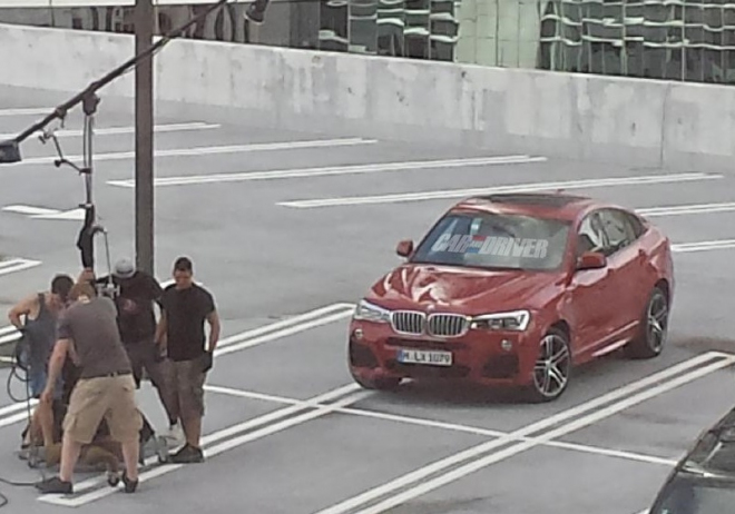 Nové BMW X6 nafoceno bez maskování, znovu během oficiálního natáčení