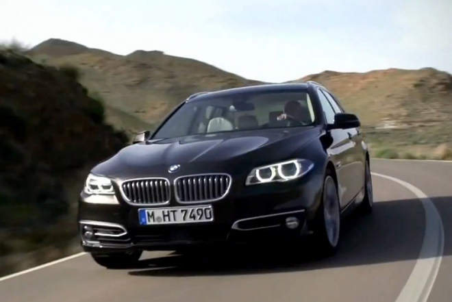 BMW 5 2014: facelift řady pět do detailu na devíti nových videích