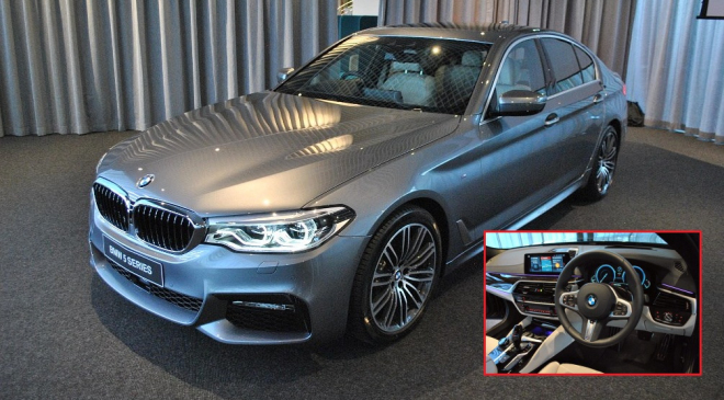 Nové BMW 5 G30 se poprvé ukázalo naživo. Neuvěříte, kde