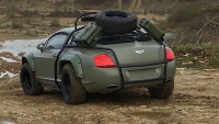 Bentley Continental GT jako bojový off-road není photoshop, skutečně existuje