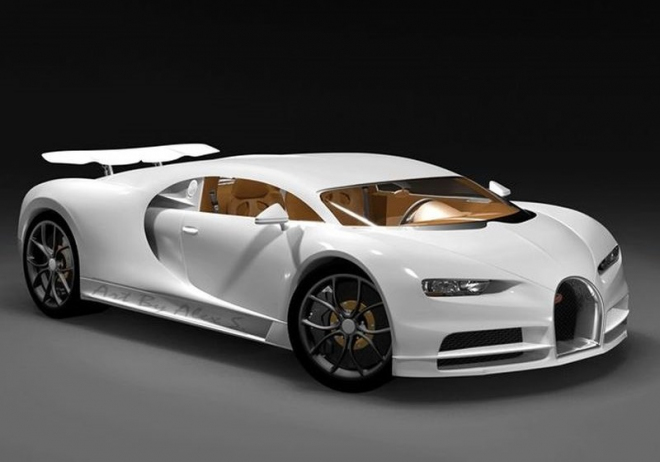 Bugatti Chiron na ilustracích odhodilo kamufláž, realita ale bude zřejmě ostřejší