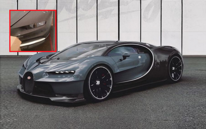 Bugatti Chiron se rýsuje, nafocen byl i prototyp určený pro crash test