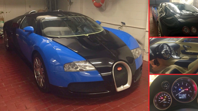 Toto je nejlevnější originální a nebourané Bugatti Veyron, které kdy bylo v prodeji