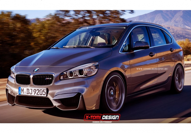 BMW M2 Active Tourer: až v Mnichově ztratí veškeré zábrany (ilustrace)