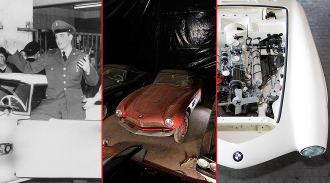 Objevené BMW 507 Elvise Presleyho ožívá, teď je jako nové