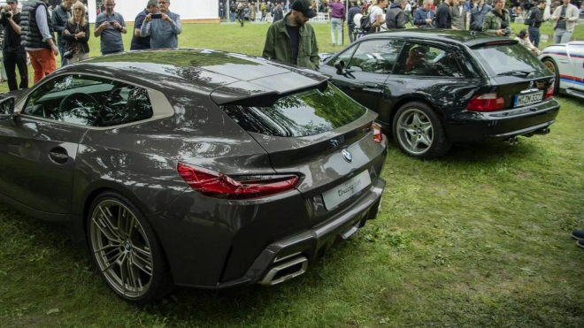 Novinka BMW navazující na ikonickou Z3 M Coupe se ukázala vedle originálu, neměla to dělat