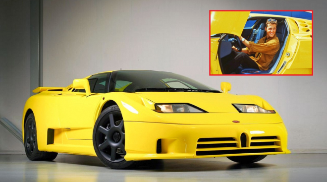 Zázrak: k mání je nové Bugatti EB110 SS. 1 z pouhých 4 žlutých, jako měl Schumi