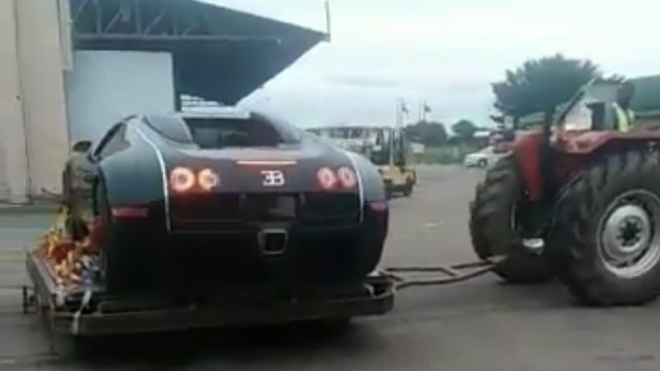 1 z 12 vzácných Bugatti Veyron hrozí sešrotování, úřady ho zabavily kvůli podezření